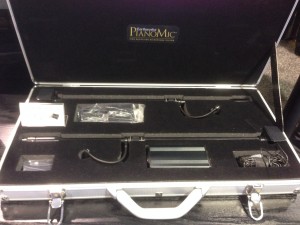 Earthworks PianoMic system - the ultimate stereo mic setup for pianos.