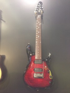 John Petrucci Music Man guitar (Ernie Ball). We heard one of these was stolen today. :(